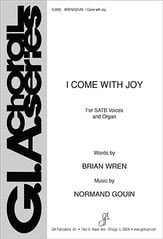 I Come With Joy SATB choral sheet music cover